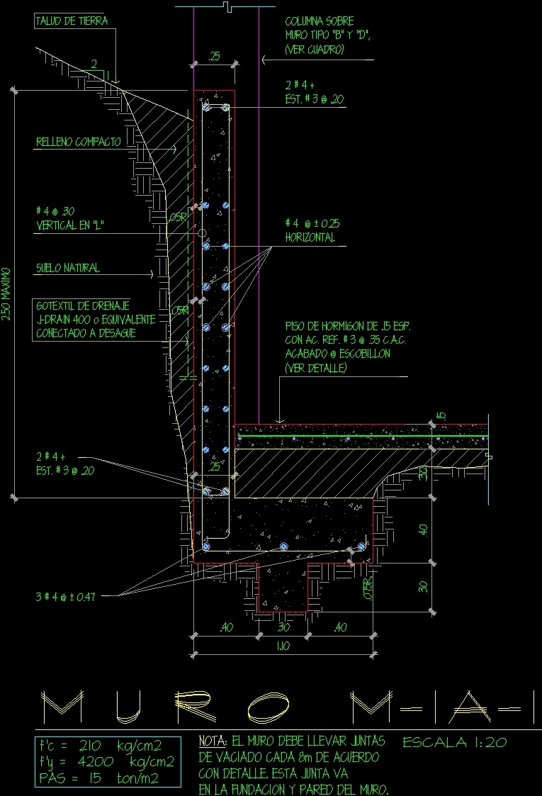 Wall Detail DWG Detail for AutoCAD • Designs CAD