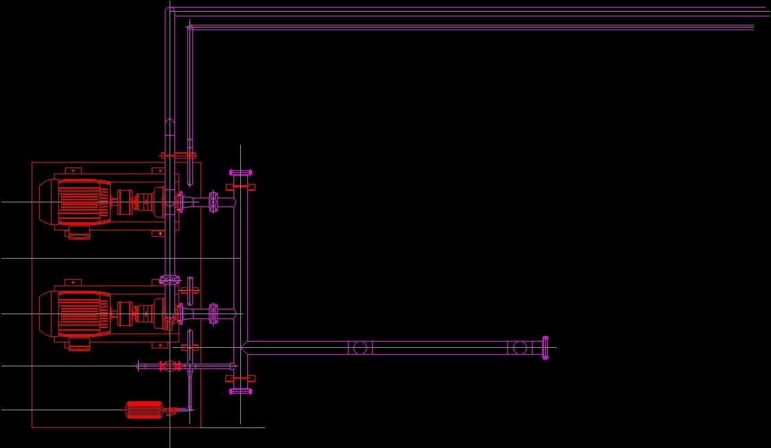 Насос чертеж dwg