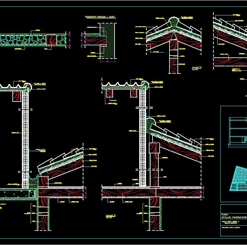 Wood Details - Traditional Technic Dwg Detail For Autocad • Designs Cad