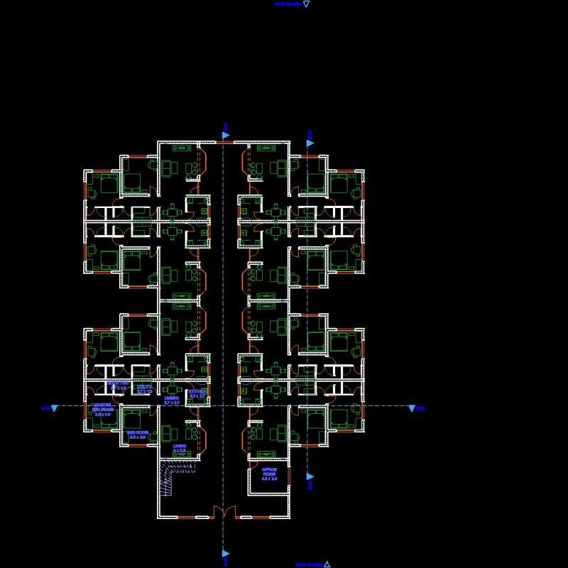 Apartment DWG Block for AutoCAD • Designs CAD