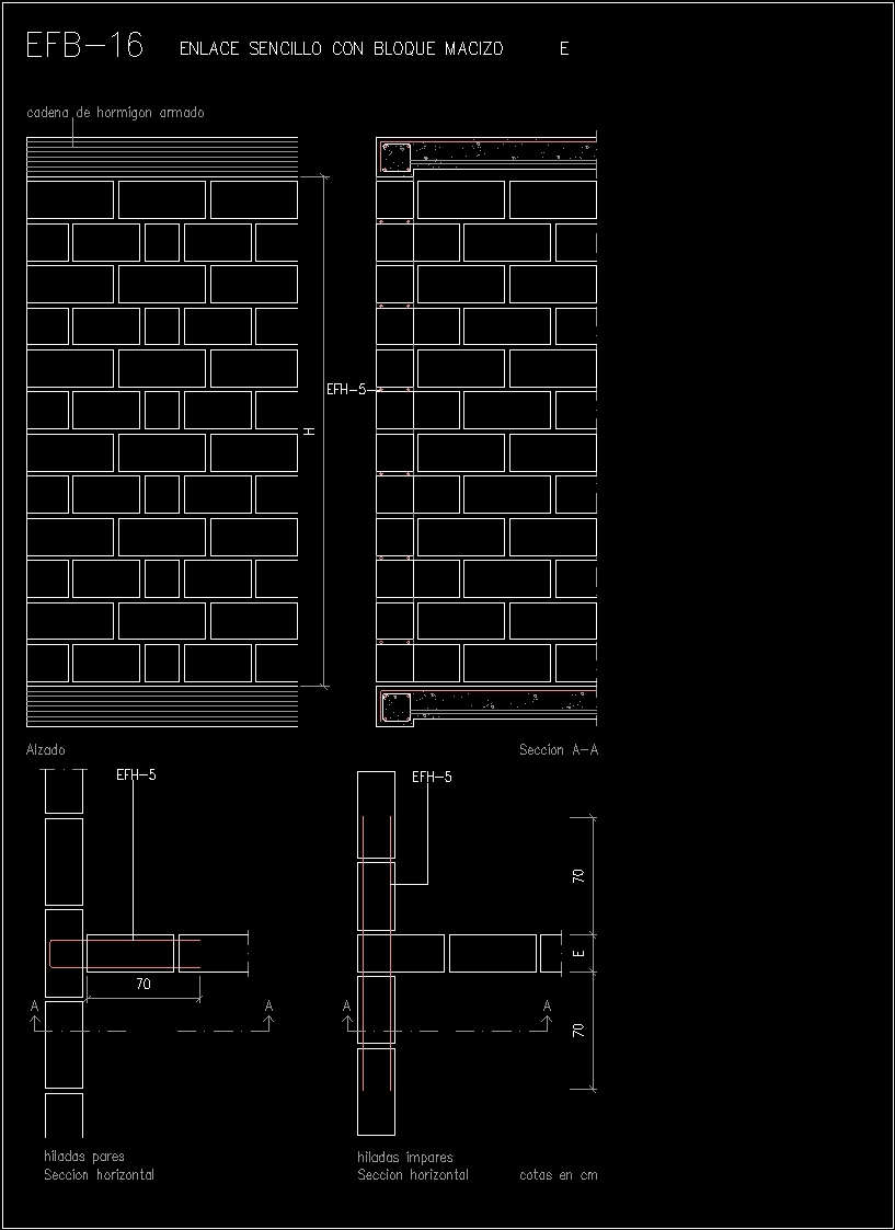 Blocks And Walls Dwg Detail For Autocad • Designs Cad 4311