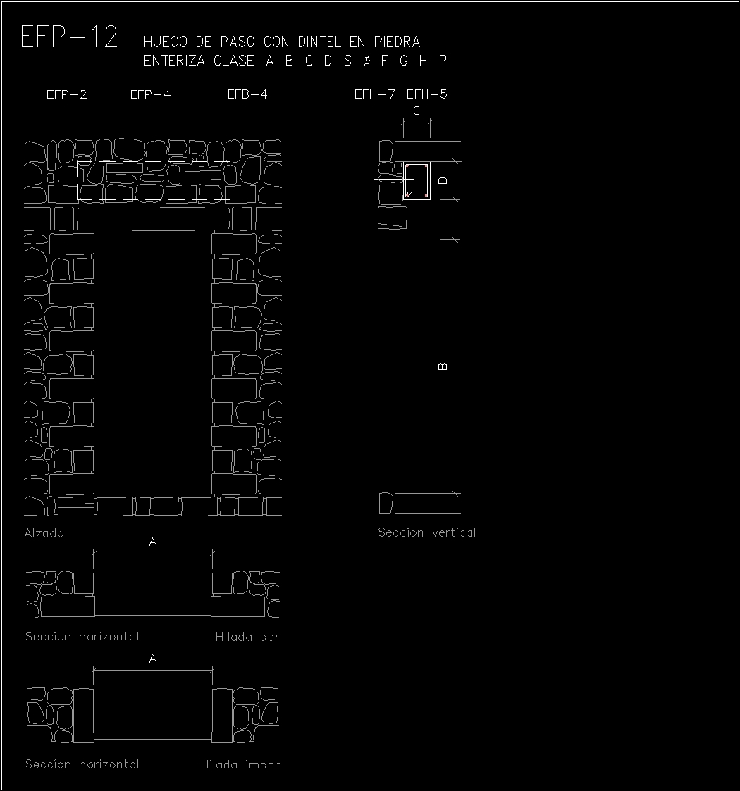 Blocks And Walls DWG Detail for AutoCAD – Designs CAD