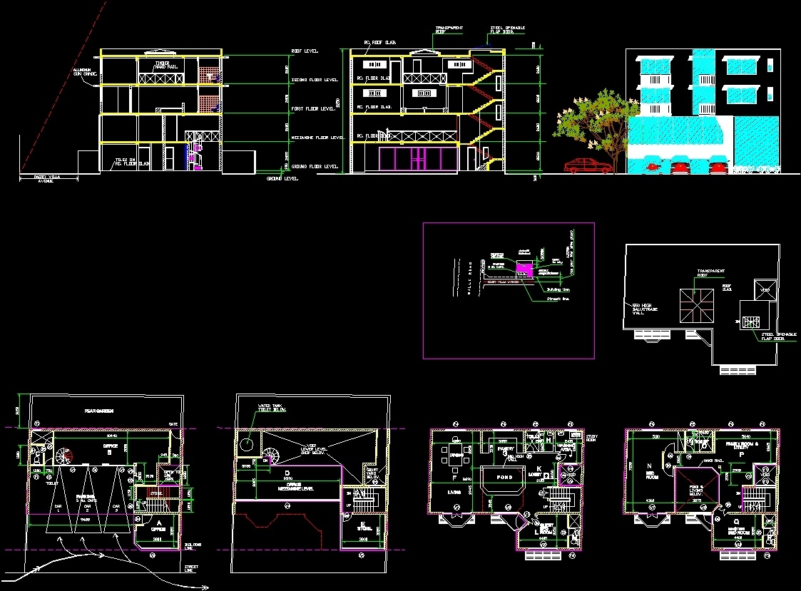 Building DWG Section for AutoCAD  Designs CAD