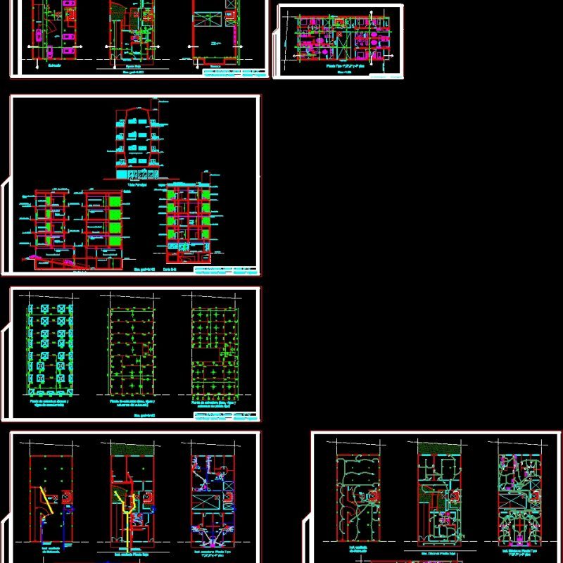 Building Project DWG Full Project for AutoCAD • Designs CAD