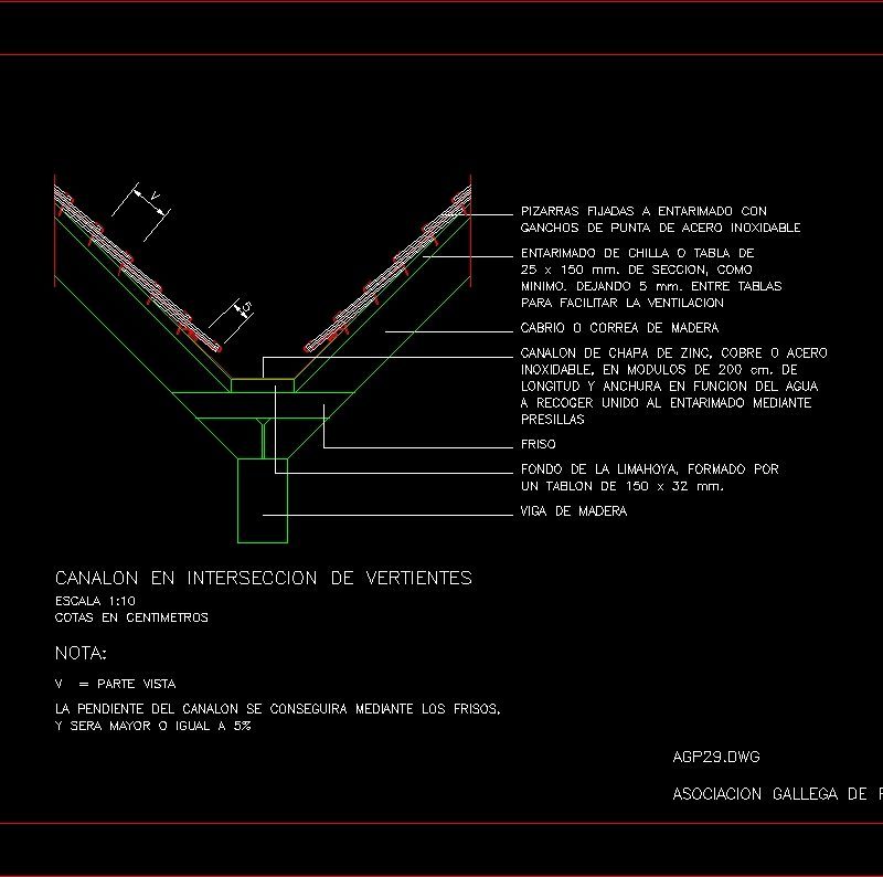 Covered With Slate DWG Block for AutoCAD • Designs CAD