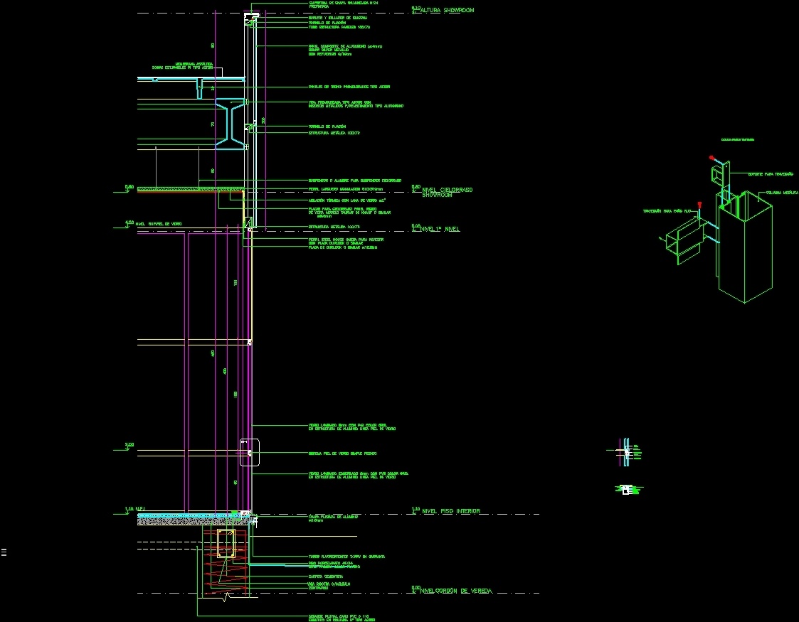 Luxury 40 of Curtain Wall Section Detail Dwg | ericssonk750hack