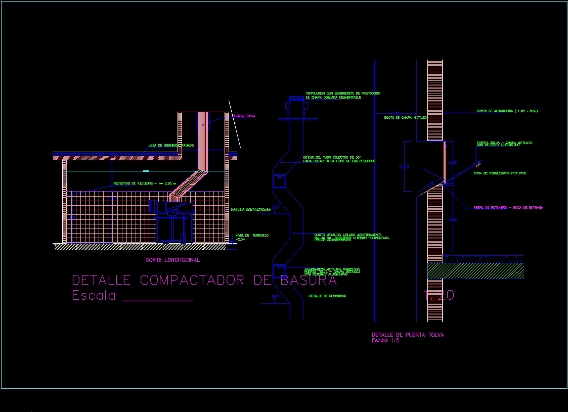 Compactor Cad Block
