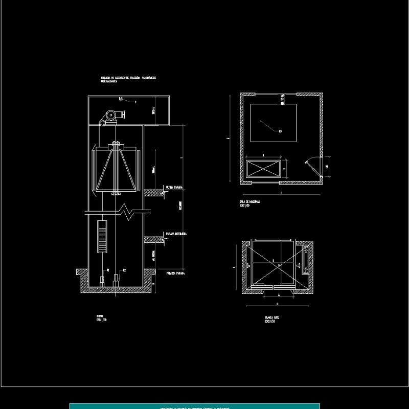 Elevator 5 DWG Block for AutoCAD • Designs CAD