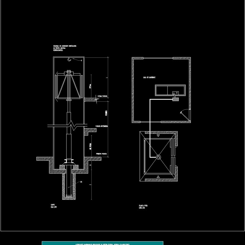 Elevator 5 DWG Block for AutoCAD • Designs CAD