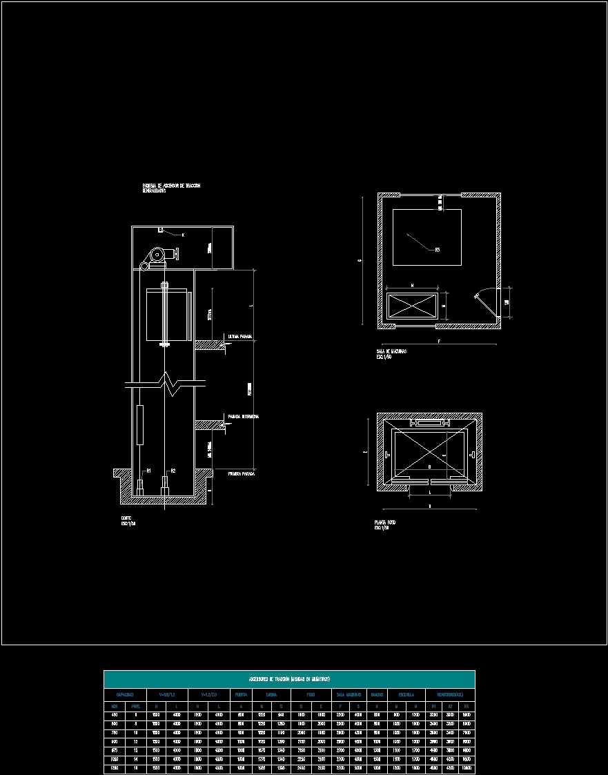 Elevators 1 DWG Model for AutoCAD • Designs CAD