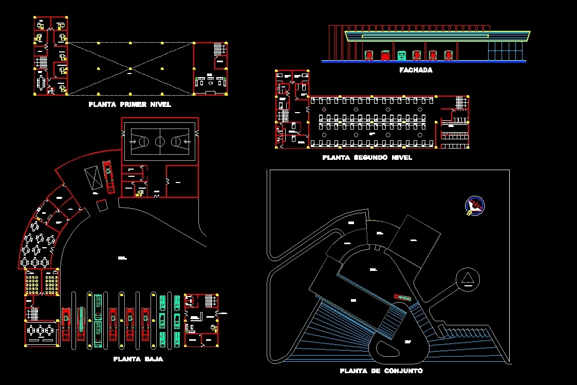 Fire Fighters Station Dwg Block For Autocad Designs Cad Hot Sex Picture 6349