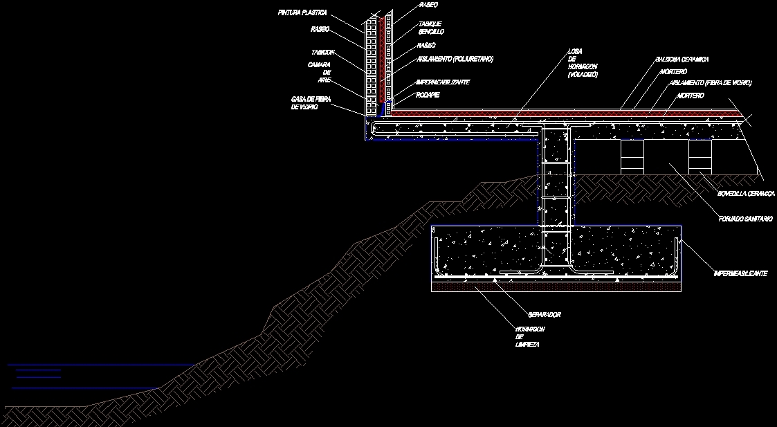 Foundation In Jut DWG Section for AutoCAD • Designs CAD