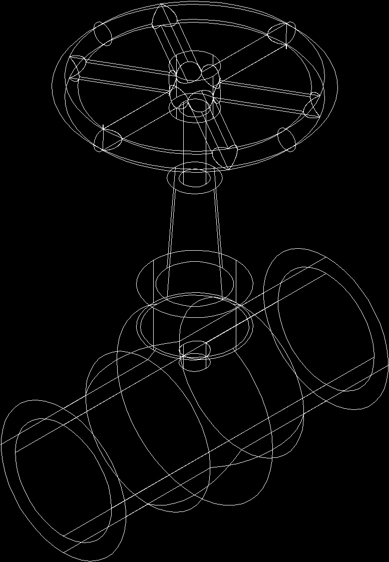 Globe Valves 3D DWG Model for AutoCAD • Designs CAD