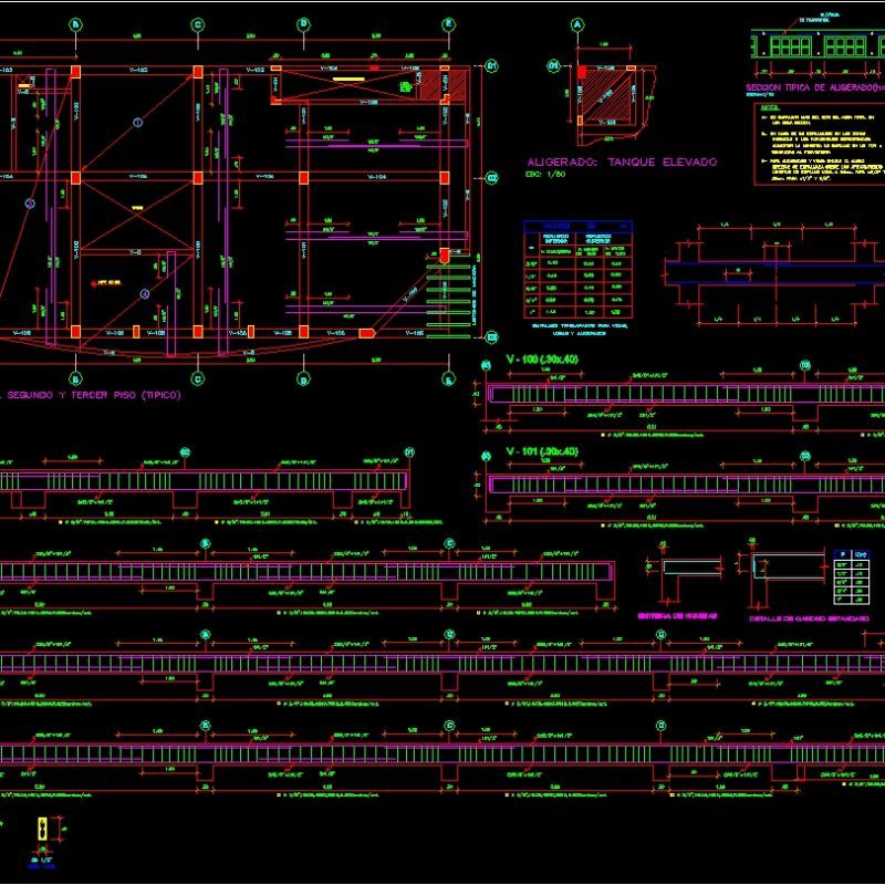 House Seismic Structures DWG Detail for AutoCAD • Designs CAD