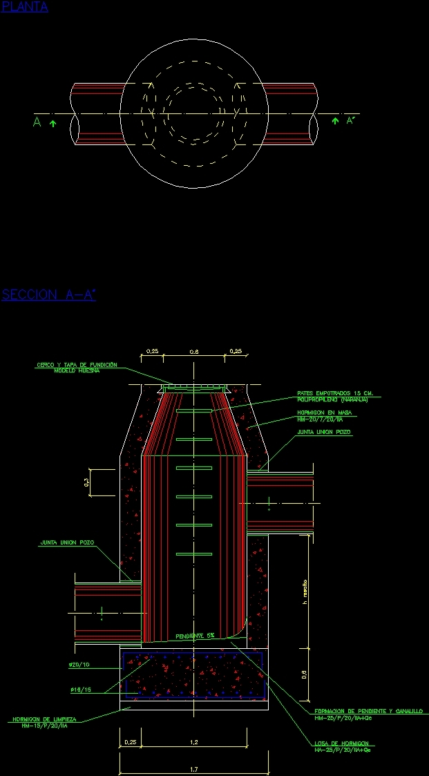 Manhole Register Dwg Detail For Autocad Designs Cad