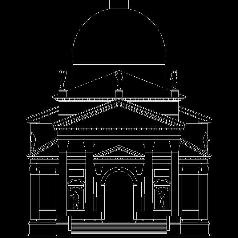 Redentore Venice DWG Block for AutoCAD • Designs CAD