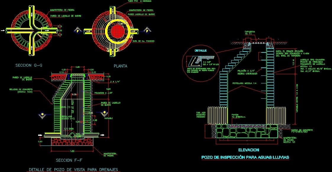 Register Well DWG Detail for AutoCAD • Designs CAD