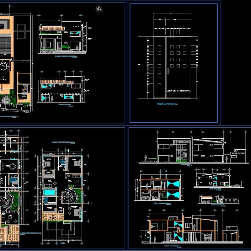 Residential House DWG Block For AutoCAD • Designs CAD