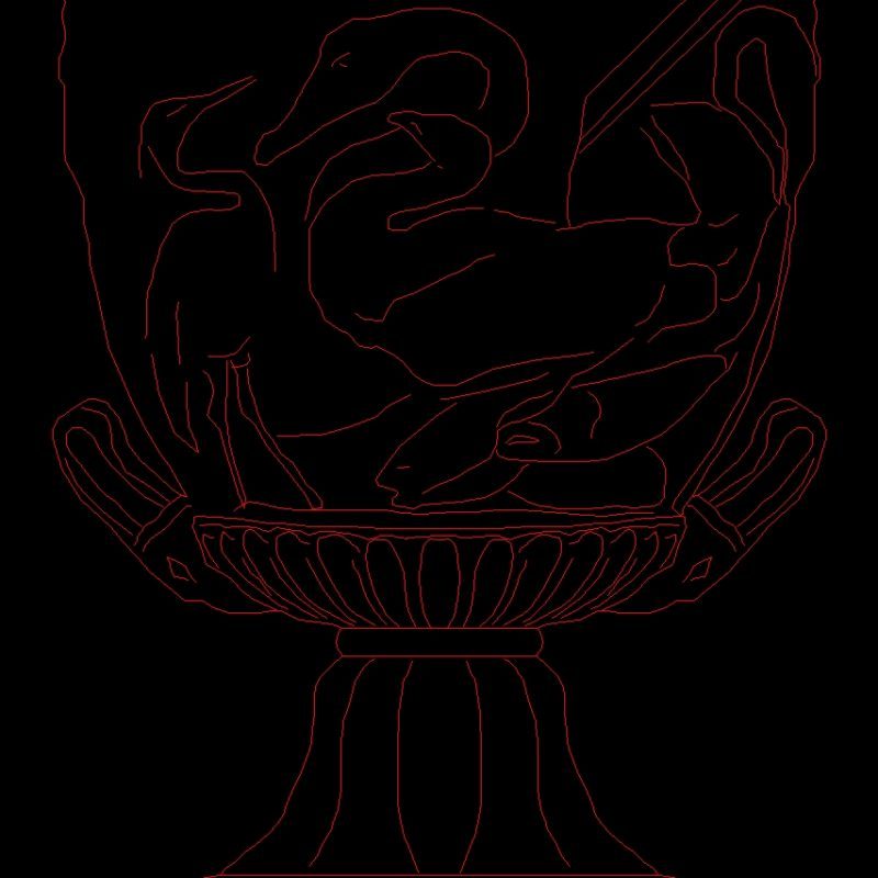 Sculpture DWG Block for AutoCAD • Designs CAD