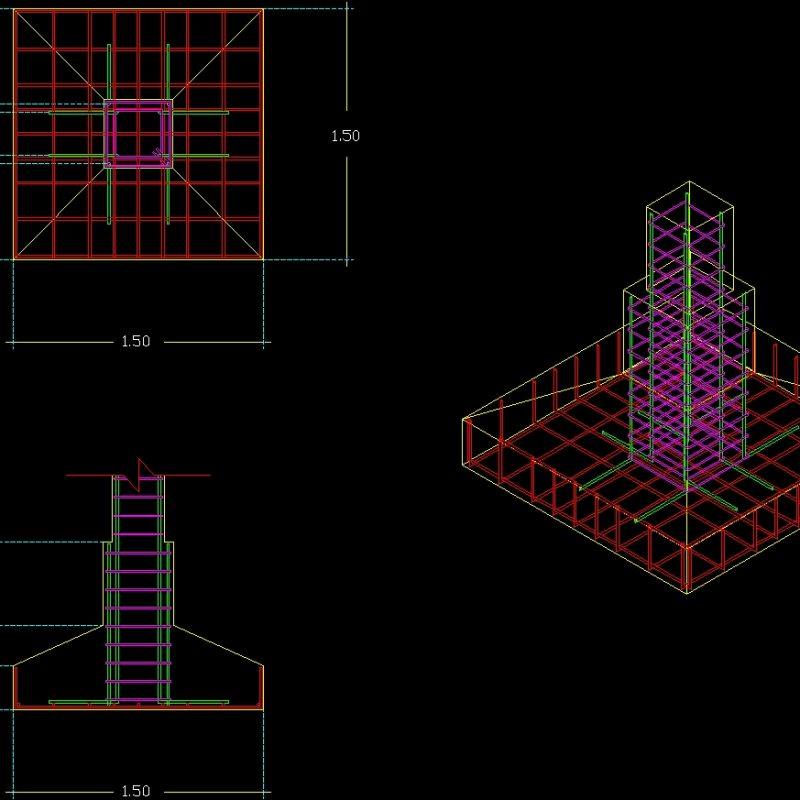 Shoe - Foot Block DWG Detail for AutoCAD • Designs CAD