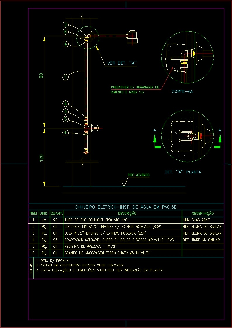 Shower DWG Detail for AutoCAD • Designs CAD