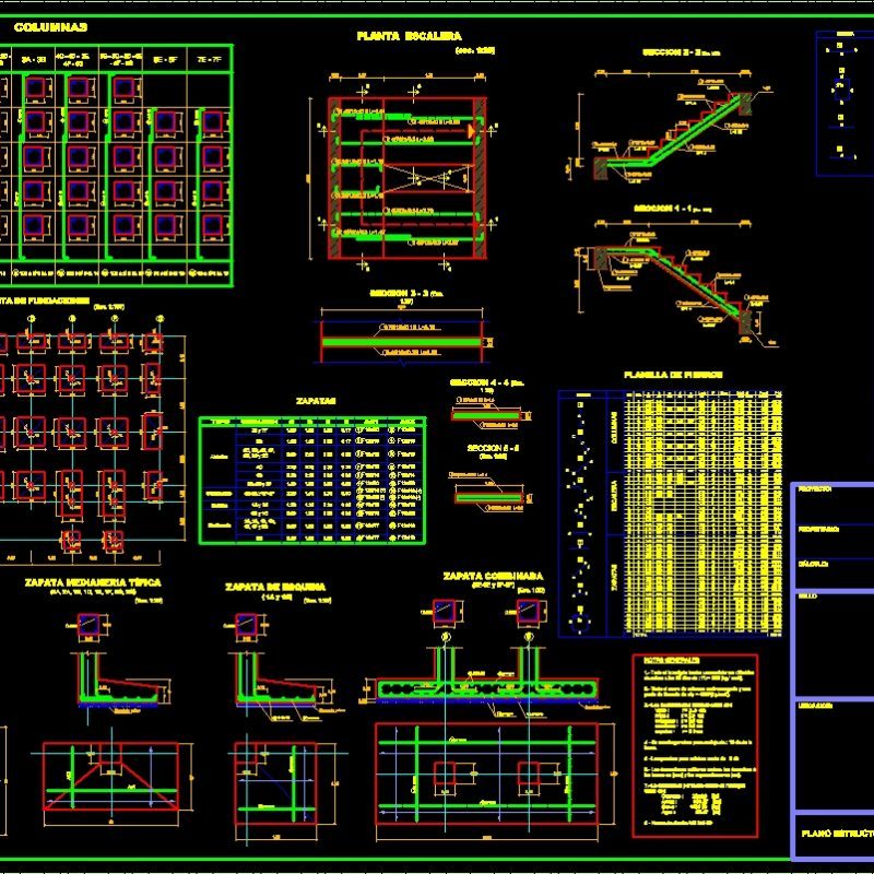 Structural Plane Of Building DWG Block for AutoCAD • Designs CAD