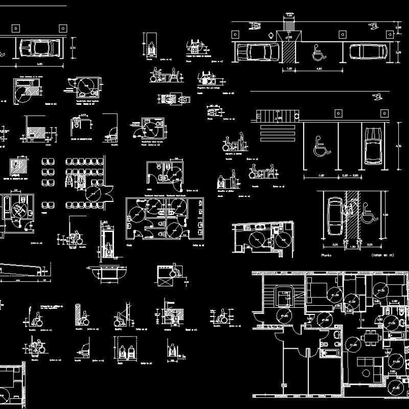 Accessibility DWG Detail for AutoCAD • Designs CAD