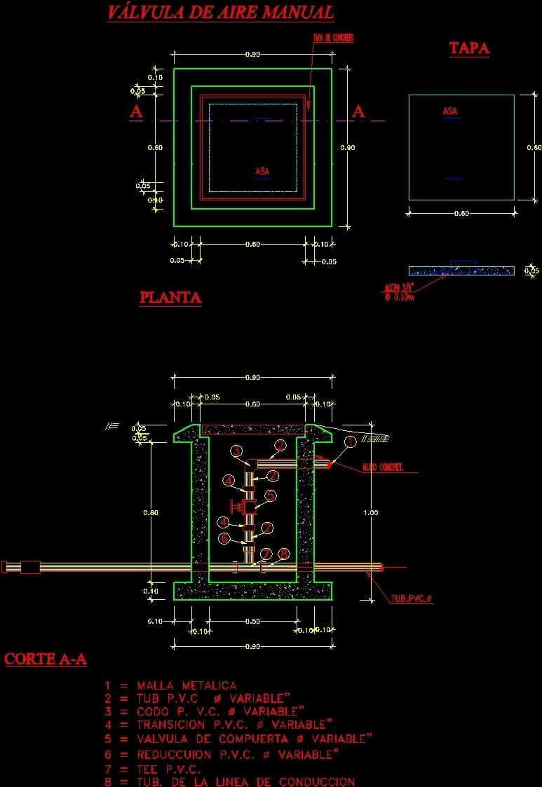 Air Valve DWG Block for AutoCAD • Designs CAD