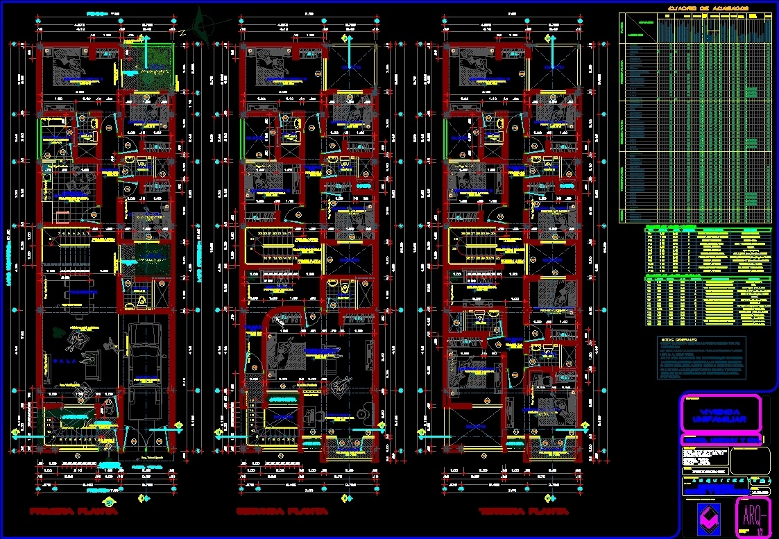 Architecture Commerce Housing DWG Full Project for AutoCAD