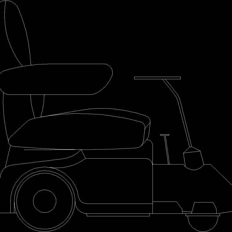 Arm Wheelchair DWG Block For AutoCAD • Designs CAD