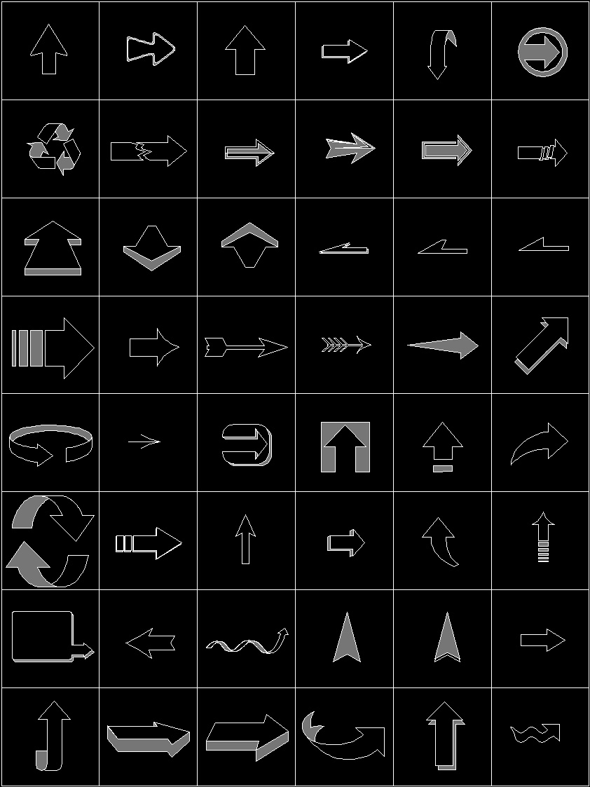 How To Insert Arrow Symbol In Autocad - Templates Sample Printables