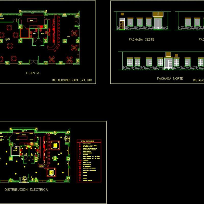 Bar DWG Block For AutoCAD • Designs CAD