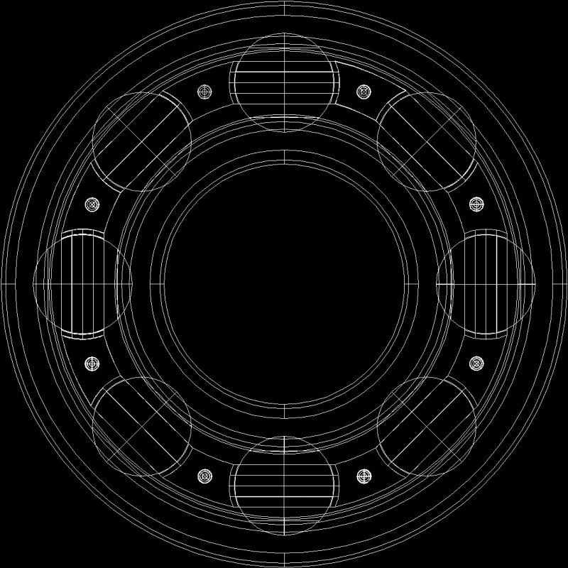 Bearing DWG Block for AutoCAD • Designs CAD