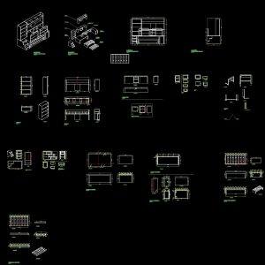 Bedroom Furniture DWG Plan for AutoCAD • Designs CAD