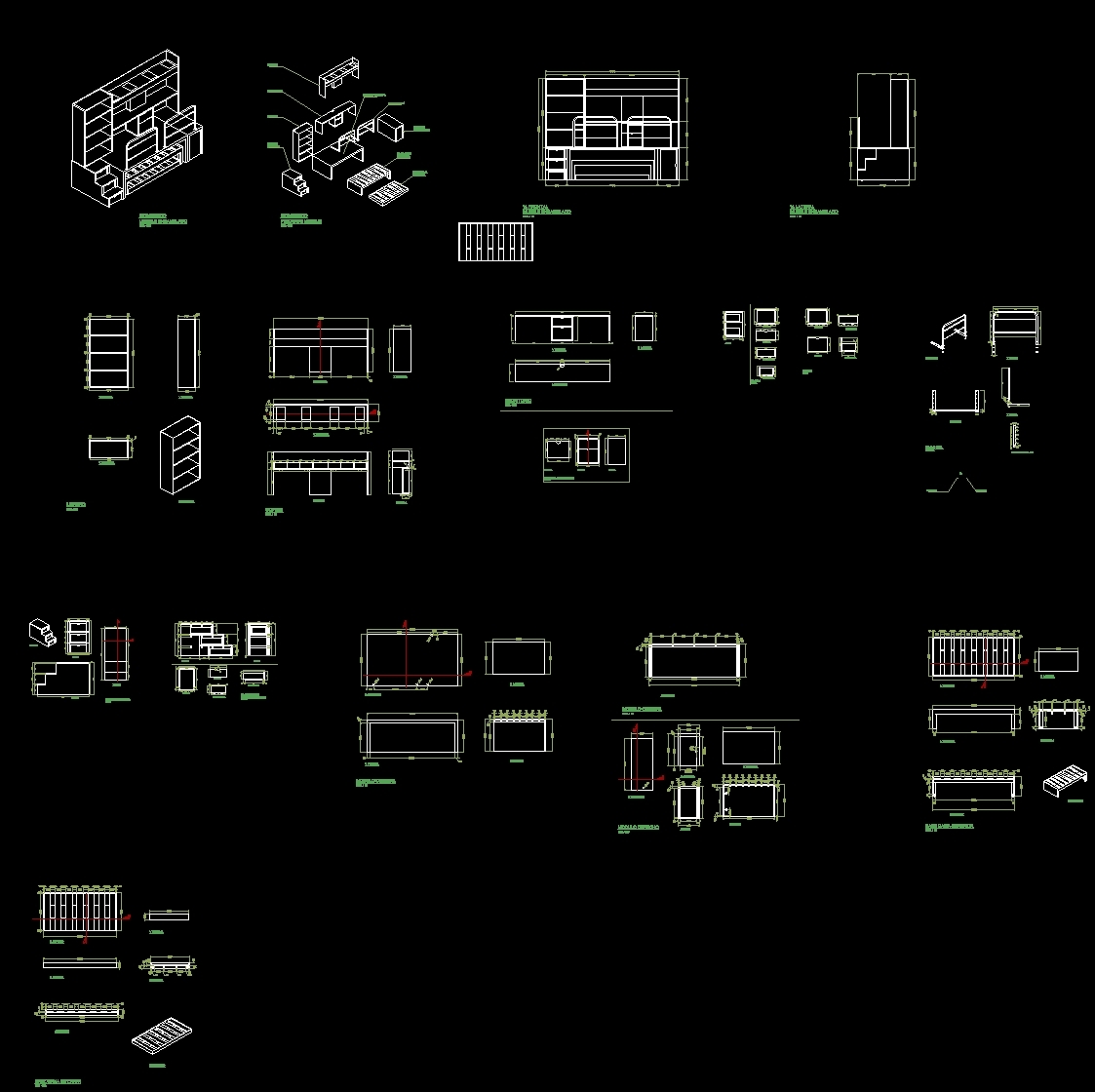 офисная мебель блоки autocad