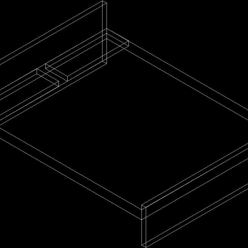 Beds 3D DWG Model for AutoCAD • Designs CAD