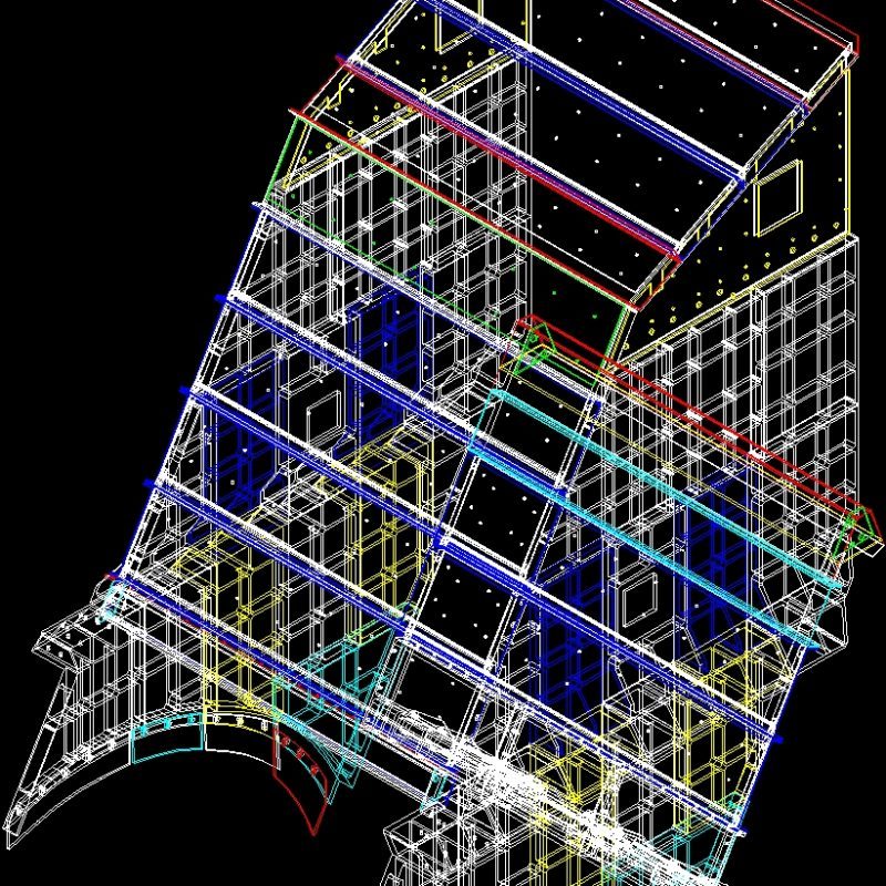 Bell Foundry Furnace Gases DWG Block for AutoCAD • Designs CAD