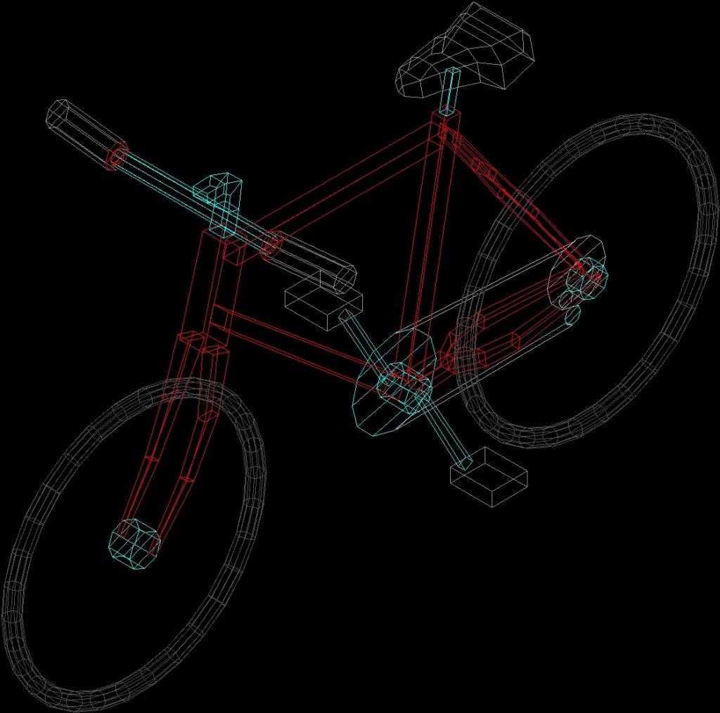 Bicycle 3D DWG Model for AutoCAD • Designs CAD