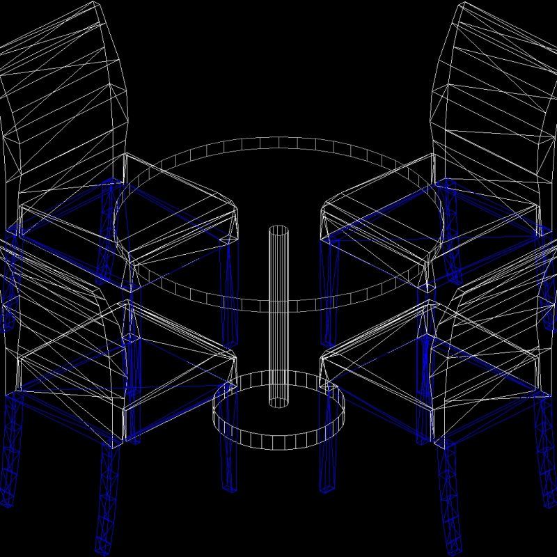 Block Table 3D DWG Model for AutoCAD • Designs CAD