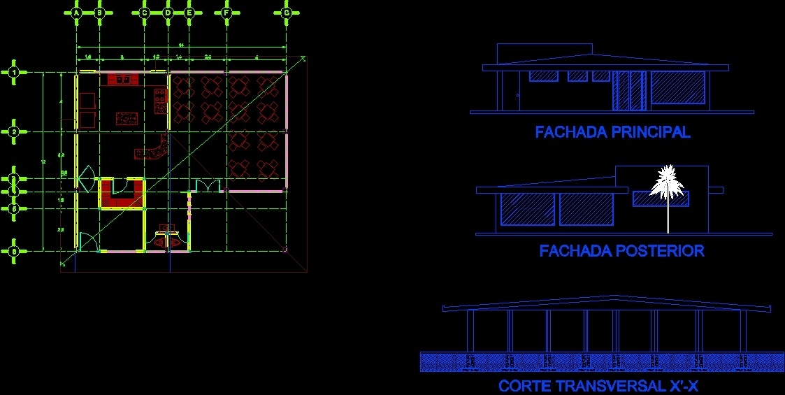 Cafeteria DWG Block for AutoCAD • Designs CAD