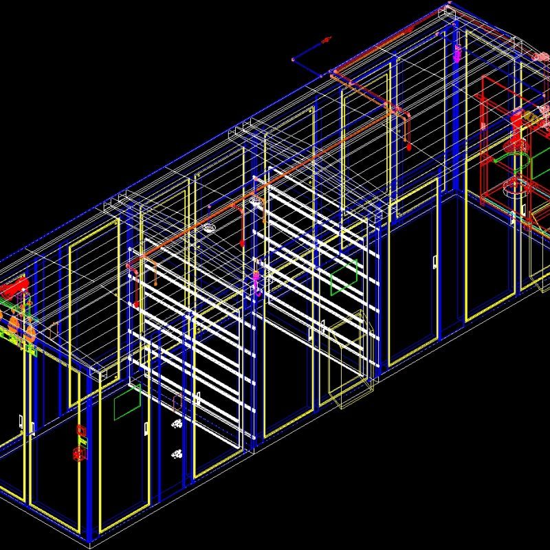 Capacitor Bank 3D DWG Model for AutoCAD • Designs CAD