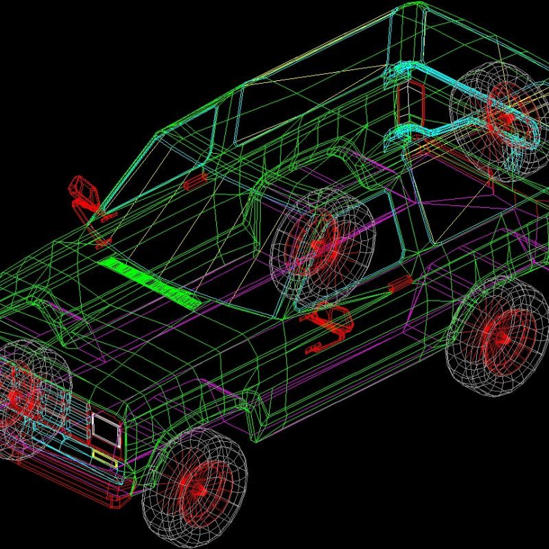 Car 3D DWG Model for AutoCAD • Designs CAD