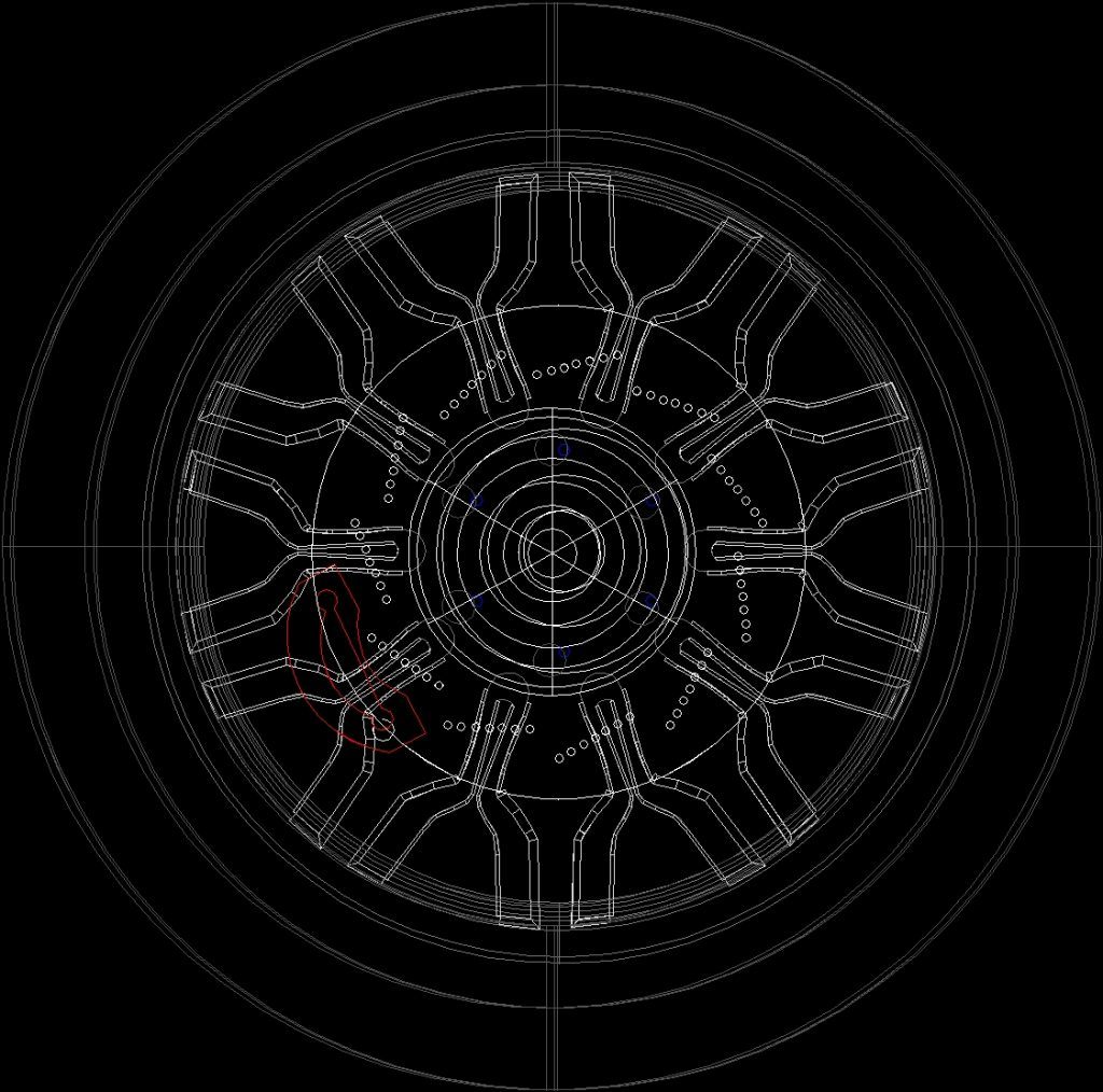 Car Wheel 3D DWG Model for AutoCAD • Designs CAD