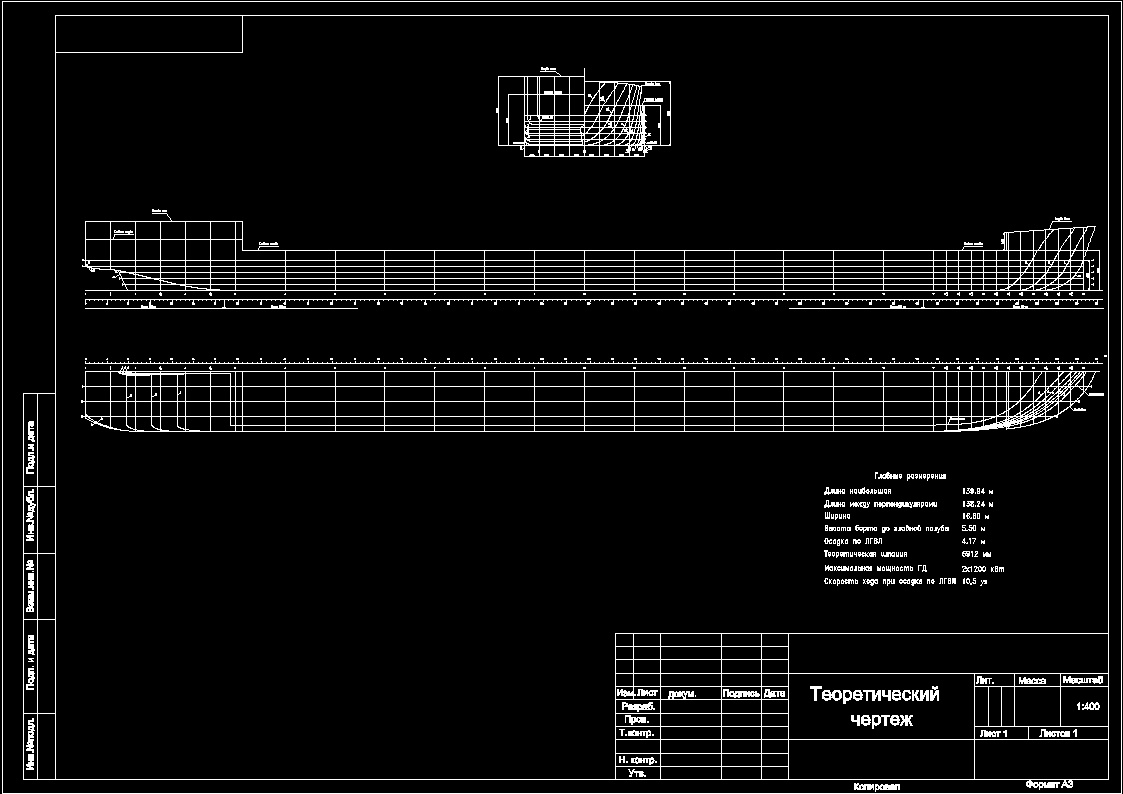 Cargo Ship DWG Block for AutoCAD • Designs CAD