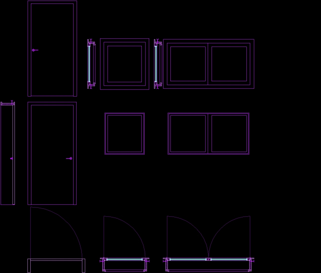 динамические блоки autocad мебель