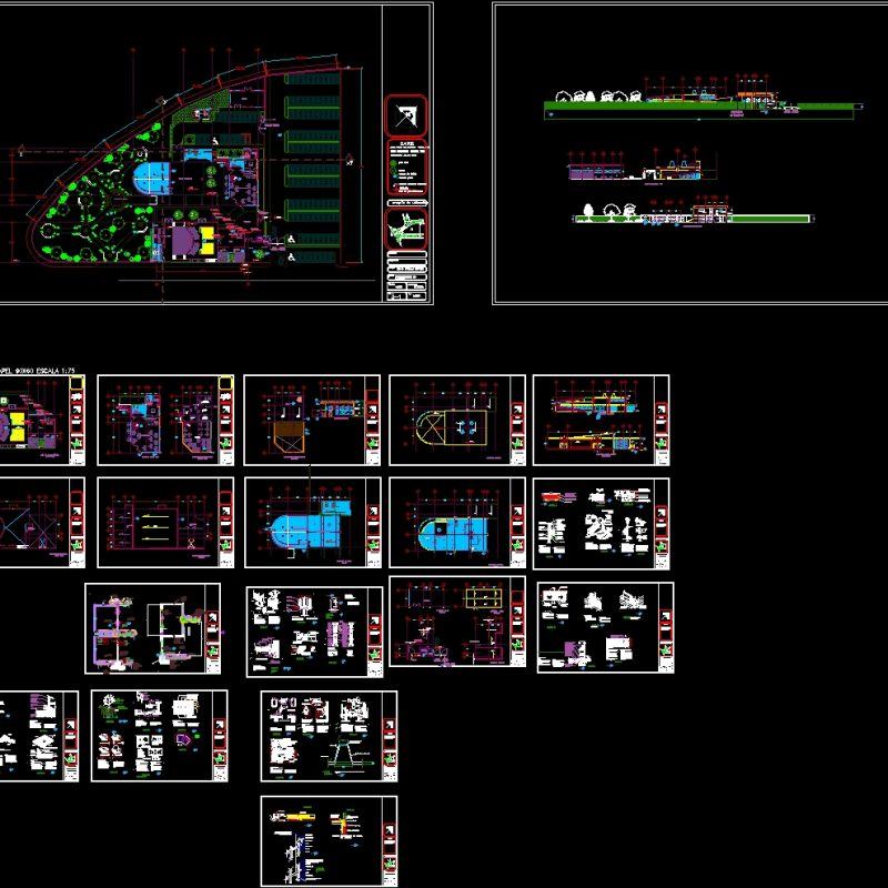 Center Of Arts DWG Section for AutoCAD • Designs CAD