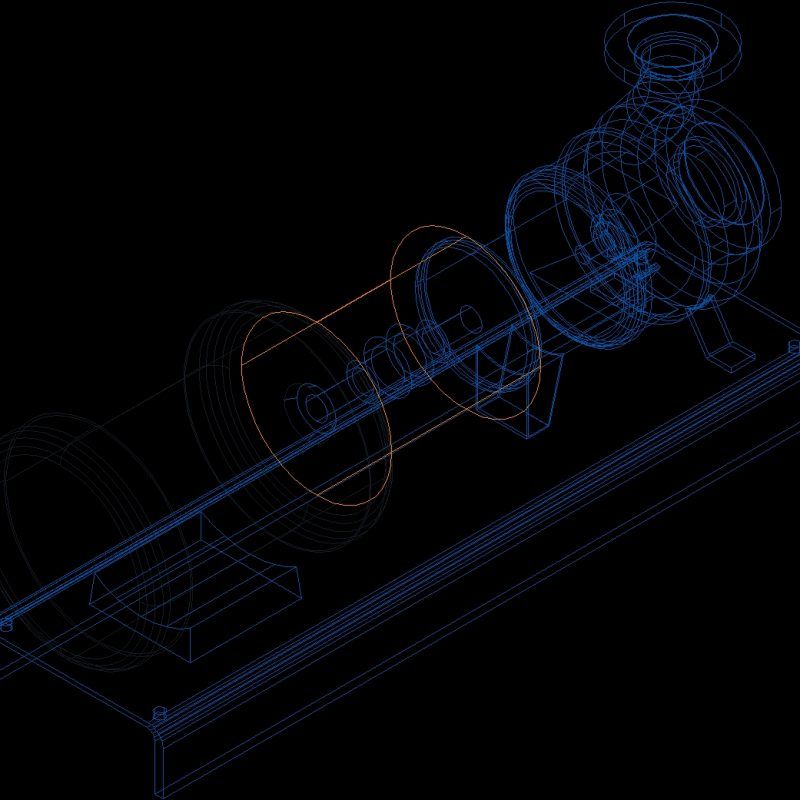 Centrifugal Pump DWG Block for AutoCAD • Designs CAD
