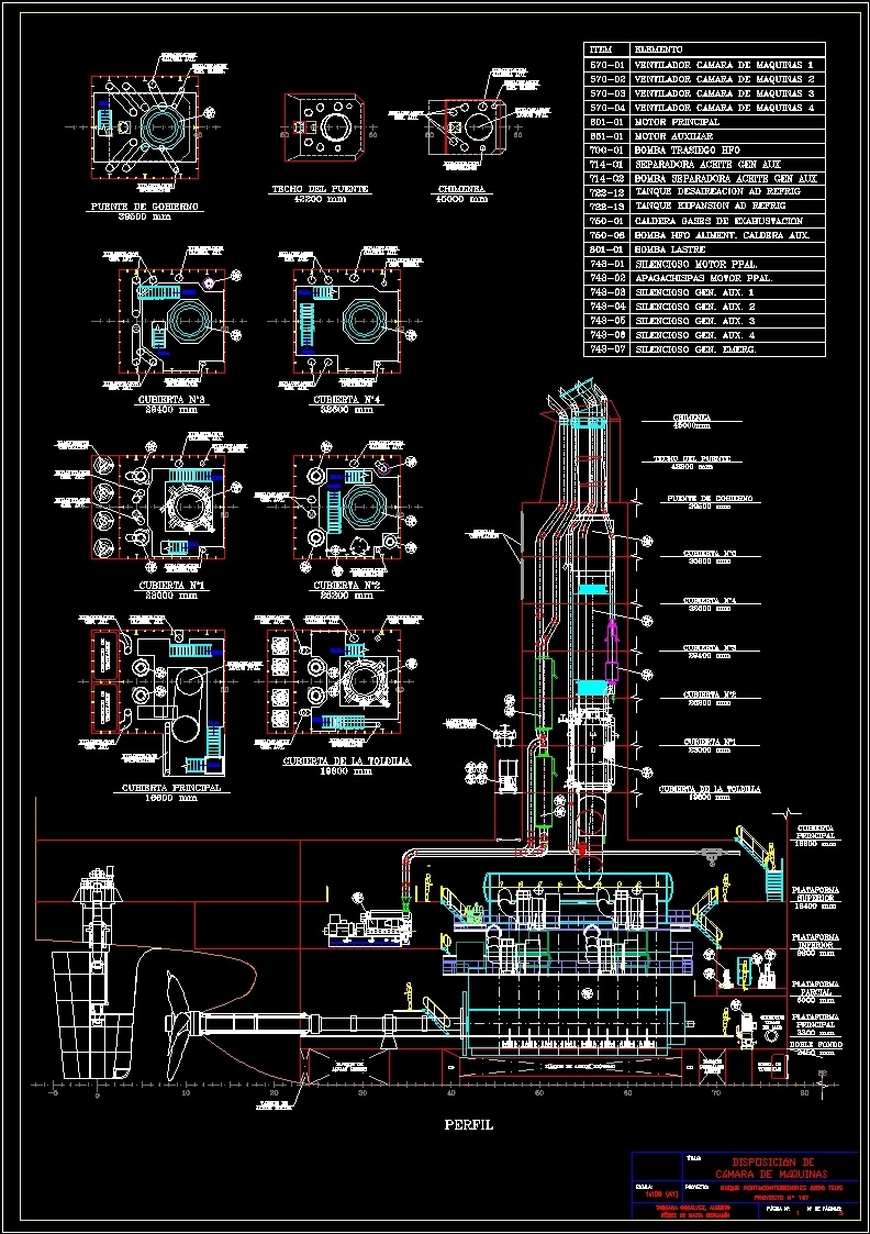 Container Ship DWG Plan for AutoCAD • Designs CAD