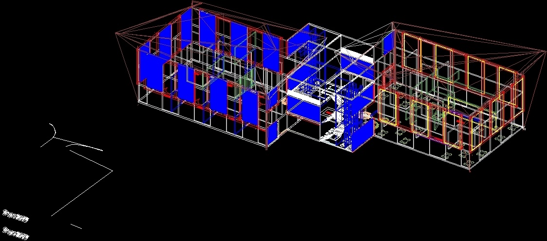 Convention Center 3D DWG Model for AutoCAD • Designs CAD