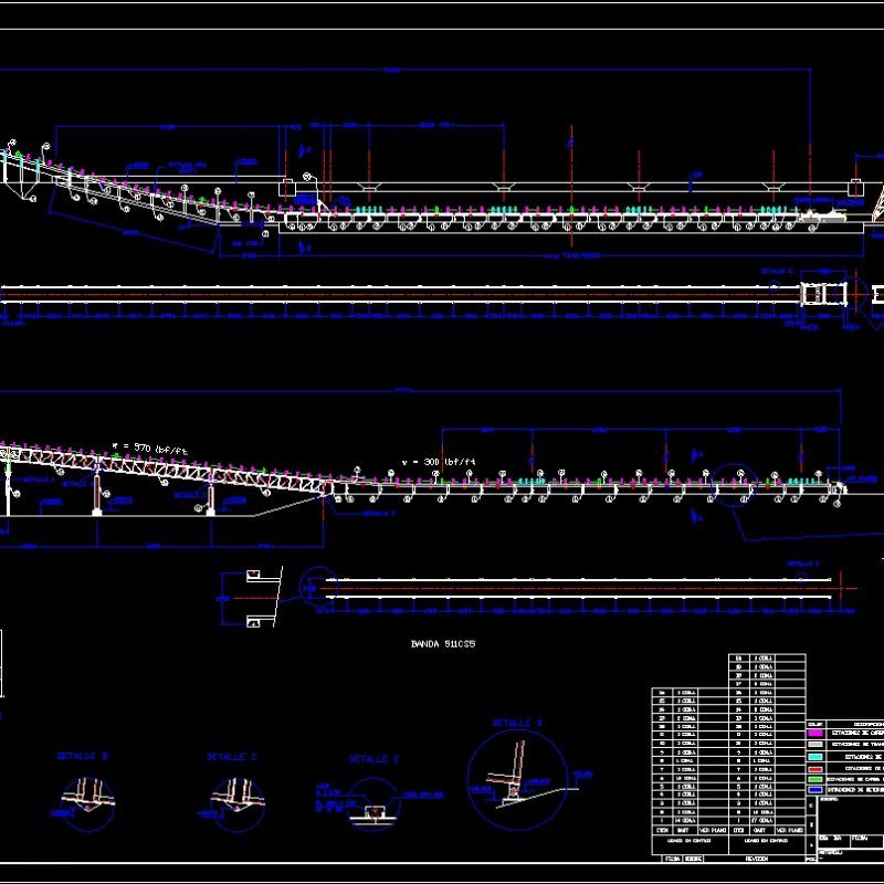 Conveyor System DWG Detail for AutoCAD • Designs CAD